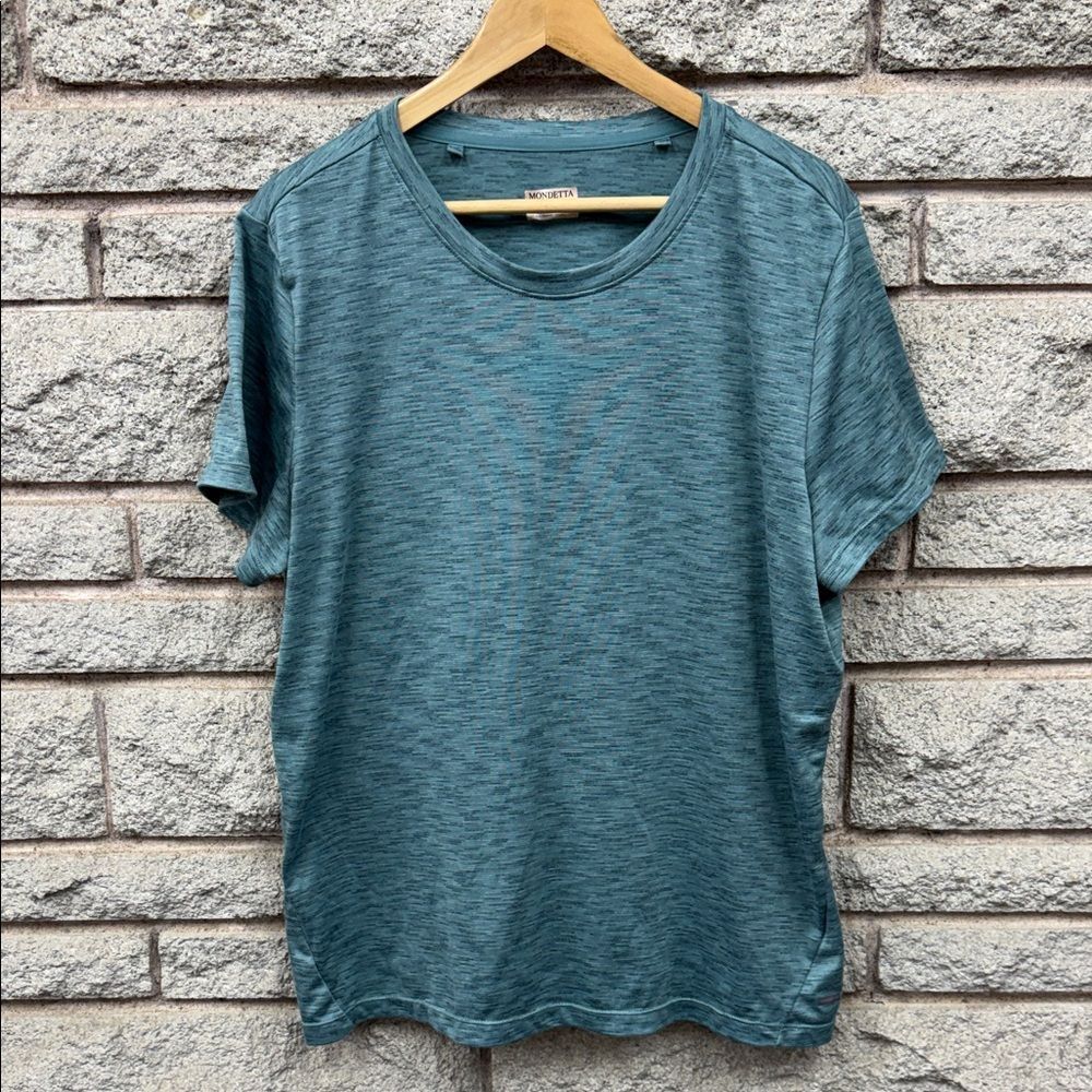 Mondetta Teal Short Sleeve Tee